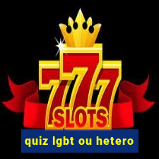 quiz lgbt ou hetero